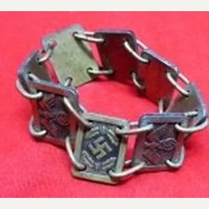 German WWII NSDAP Gorget Neck Chain Links
