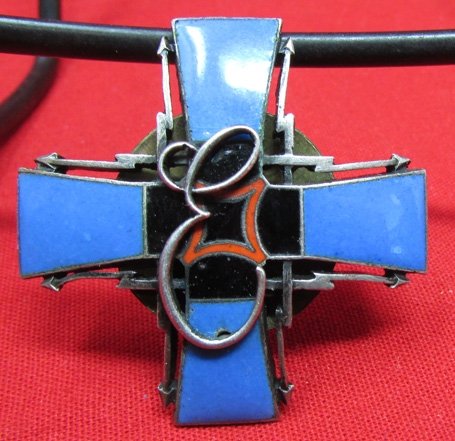  Polish Reproduction Enameled Regimental Badge, Electro-Technician Bn — image 3