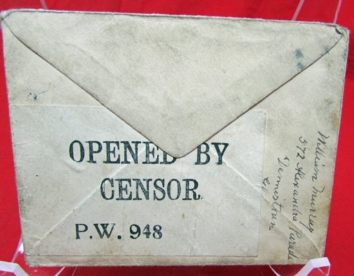  British WWI Prisoner of War in Germany Envelope, Royal Scots — image 4