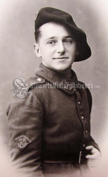  French WWI 'Blue Devil' Real Photo Post Card, Chasseur Alpin — image 3