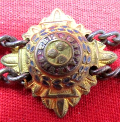  British WWII Trench Art Souvenir Bracelet — image 4