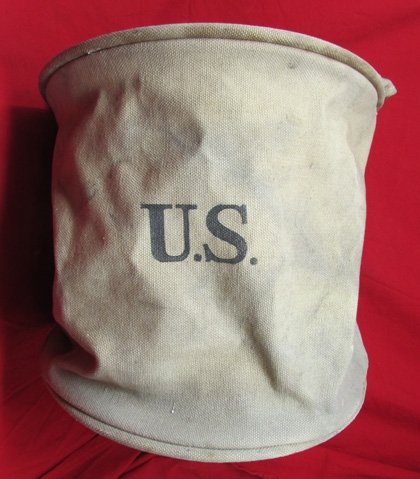  US WWI Collapsible Canvas Bucket, Plant Bros. & Co. 1918 — image 2