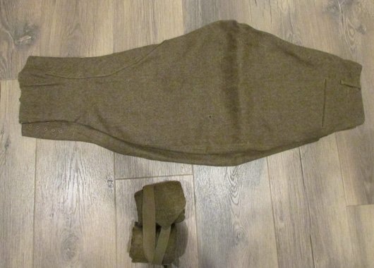  US WWI 33rd Division, British Made Coat, w' Breeches & Puttees, Named — image 4