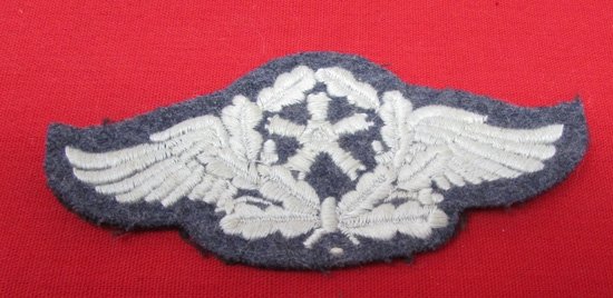  German WWII, Luftwaffe Flight Technician Sleeve Rate, — image 2