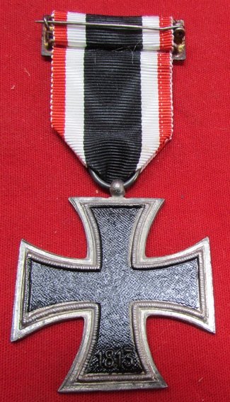  Spanish, German WWII Iron Cross with War Service Cross Ribbon — image 4