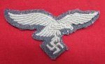 German WWII Luftwaffe Enlisted Cloth Cap Eagle