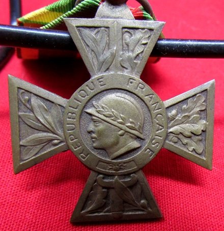  French WWI Combat Volunteer Cross, 1914-1918 — image 4