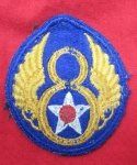 US WWII 8th Air Force SSI, Removed From Uniform