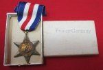 British WWII France Germany Campaign Star, Original Box
