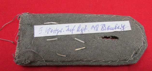  German WWI 148th Infantry Shoulder Board — image 3