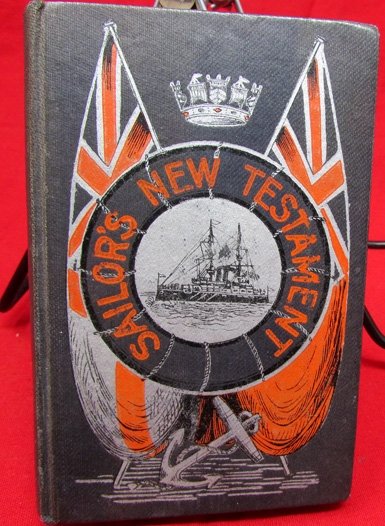  British Pre WWI Sailor's New Testament, 1903 — image 2