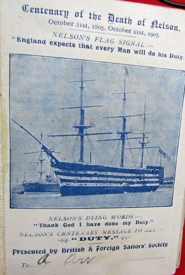  British Pre WWI Sailor's New Testament, 1903 — image 3