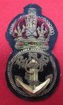 British WWI-WWII Royal Navy Petty Officer Hat Insignia