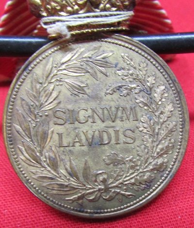  Austrian WWI Signum Laudis Medal, Officers, with Swords, Franz-Joseph — image 5