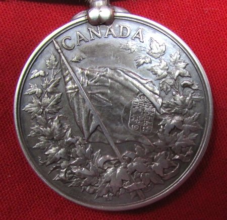  Canadian, General Service Medal, Fenian Raid 1870, Hart Gunner Brackville & Ottawa Rgt. — image 3