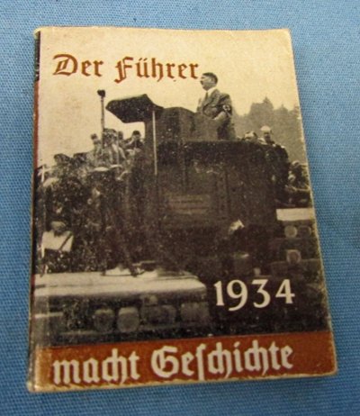  German WWII WHW Booklet Der Fuhrer, 1934 — image 2