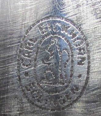  German WWII M1933 SA Enlisted Dagger, Ground Rohm Eickhorn Mfg. — image 6