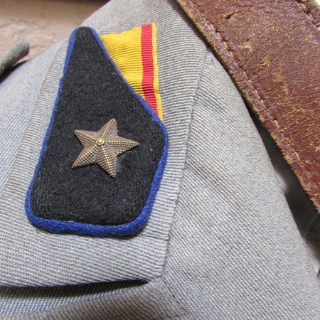  Italian WWII, Army Officers Uniform Set, Tunic, Shirt, Breeches & Belt — image 3