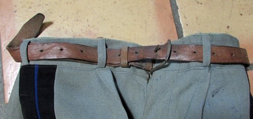  Italian WWII, Army Officers Uniform Set, Tunic, Shirt, Breeches & Belt — image 6