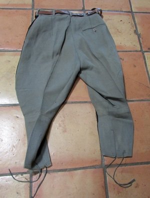  Italian WWII, Army Officers Uniform Set, Tunic, Shirt, Breeches & Belt — image 7