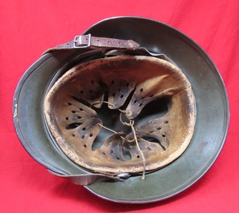  German WWII Army M1935, Double Decal Helmet, SE68, Lot 2923 — image 7