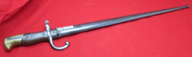  French M1874 Gras Bayonet, Austrian Made, Steyr 1879 — image 2