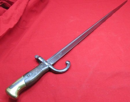  French M1874 Gras Bayonet, Austrian Made, Steyr 1879 — image 6