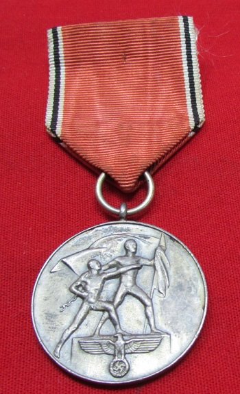  German WWII Austrian Anschluss Medal — image 2