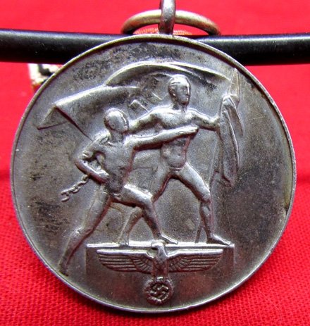  German WWII Austrian Anschluss Medal — image 3
