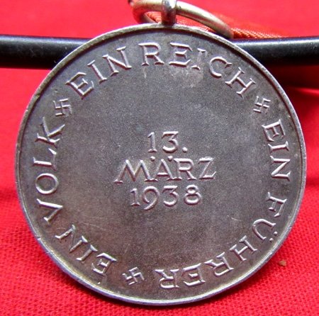  German WWII Austrian Anschluss Medal — image 4