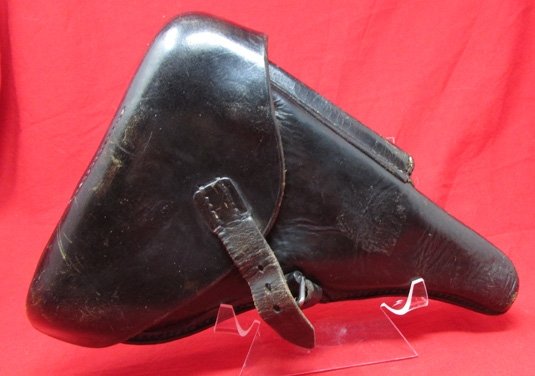  German WWII P-08 Luger Holster, 1939, Spare Magazine & Take Down Tool — image 2