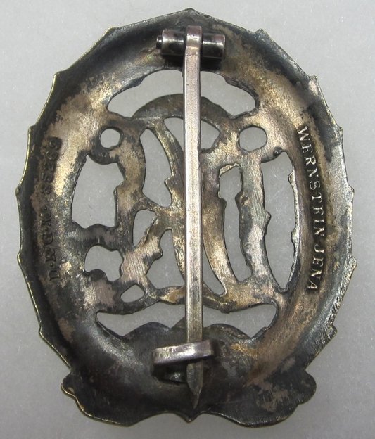  German WWII DRL Sport Badge for War Wounded, Wernstein — image 3