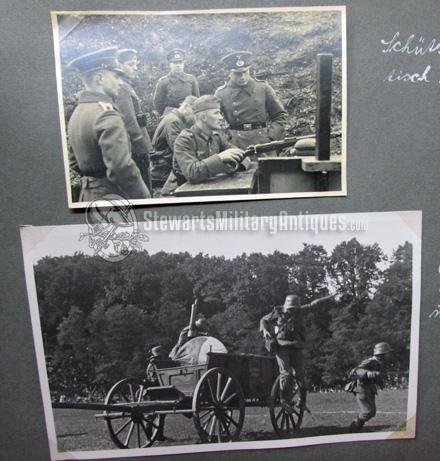  German WWII Army Photo Album, IR 14, 9th Company, 68 Photos — image 19