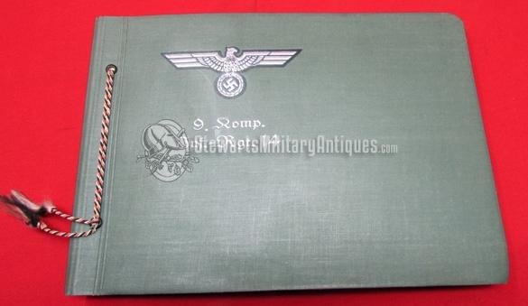  German WWII Army Photo Album, IR 14, 9th Company, 68 Photos — image 30