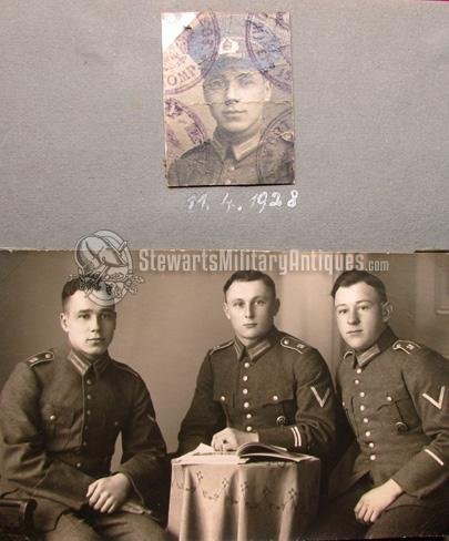  German WWII Army Photo Album, IR 14, 9th Company, 68 Photos — image 32