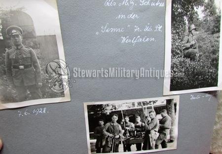  German WWII Army Photo Album, IR 14, 9th Company, 68 Photos — image 33