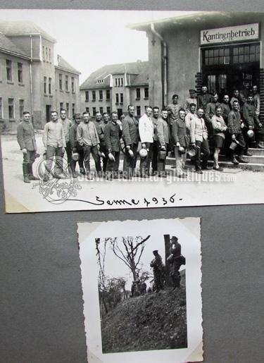  German WWII Army Photo Album, IR 14, 9th Company, 68 Photos — image 38