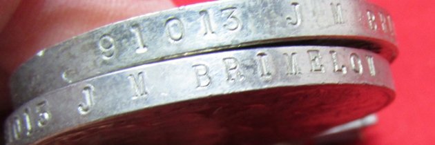  British-Australian WWII 2 Place Medal Set, Named — image 4