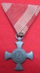Austrian WWI Military Merit Cross, Zinc, Franz-Joseph
