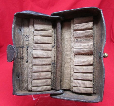  US Indian Wars Era, Militia or Cadet Pattern 45-70 McKeever Pouch — image 3