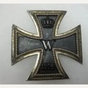 German WWII Era, WWI 1914 Iron Cross 1st Class, Double …