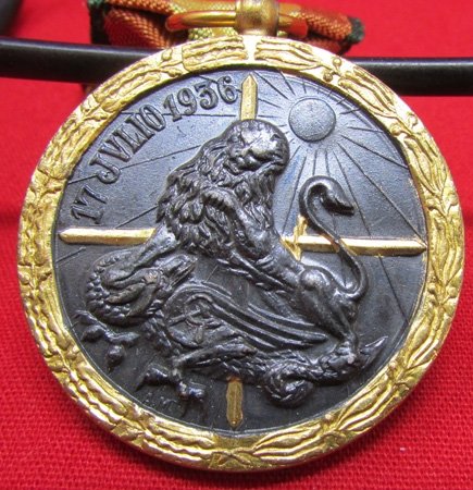  Spanish Civil War Campaign Medal — image 4