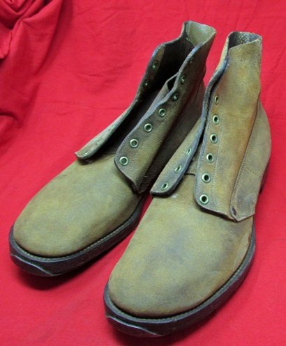 US WWI M1918 Pershing Trench Boots, Size 11EE — image 2