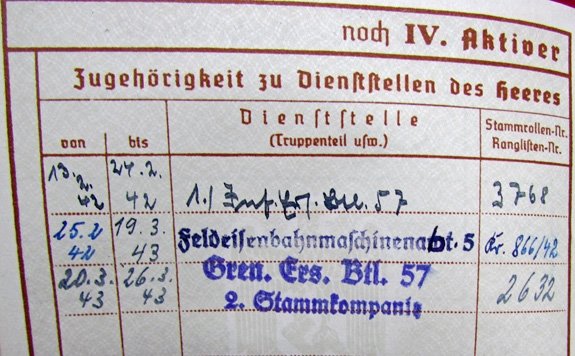  German WWII Wehrpass, 1937 Speyer, WWI & WWII Army Service — image 7