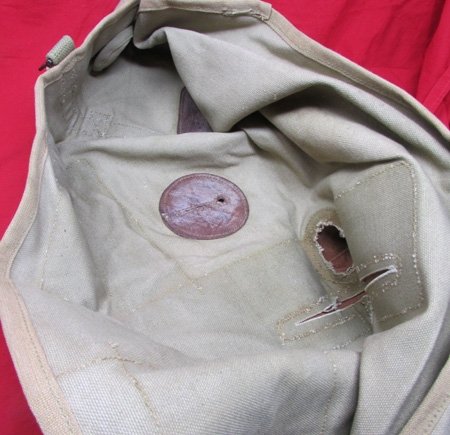  US WWII M1917A1 Browning Machine Gun Cover, Canvas & Leather, Boyt-41 — image 4