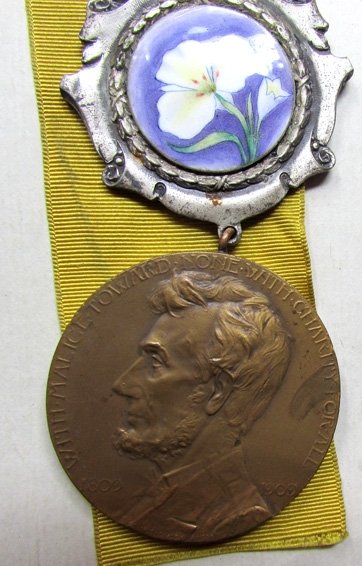  US Post Civil War, GAR 43rd National Encampment Representative Badge, Salt Lake City 1909 — image 4