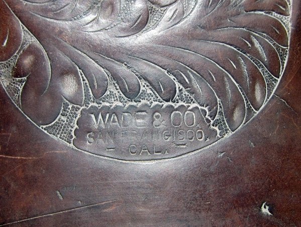  US Old West Cowboy Era, Visalia Style Stock Saddle, Wade Mfg. San Francisco 1887-1892 — image 7