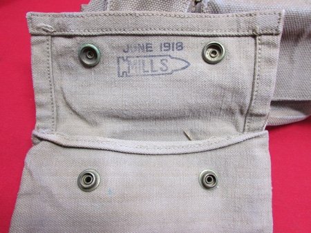  US WWI Medical Officers Belt, Mills Mfg, 1917 — image 4