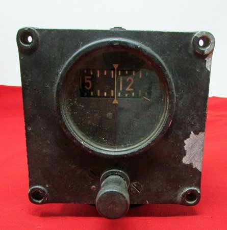  Japanese WWII Navy Aircraft Directional Gyro Instrument — image 2