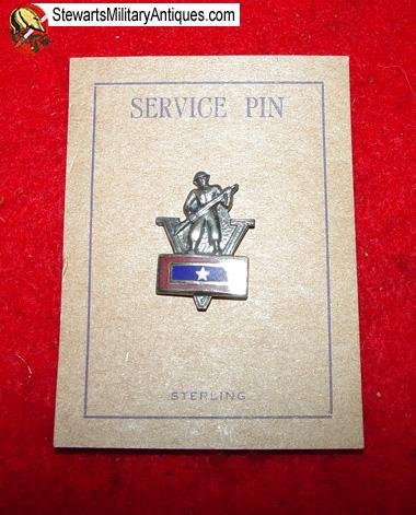  US WWII Son In Service Pin, Sterling Silver — image 4